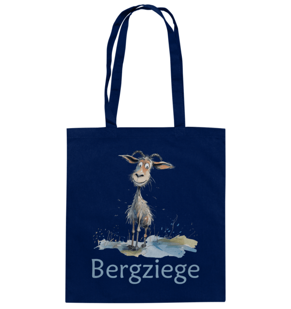 Bergziege - Weiß - Baumwolltasche - Image 3