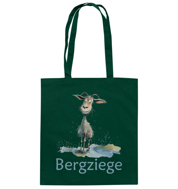 Bergziege - Weiß - Baumwolltasche - Image 2